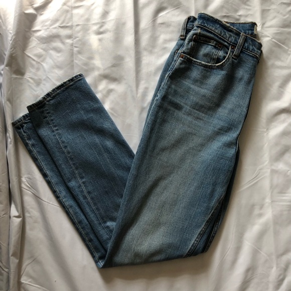 Abercrombie & Fitch Curve Love 90’s Slim Straight Ultra High Rise Jeans - Picture 6 of 6